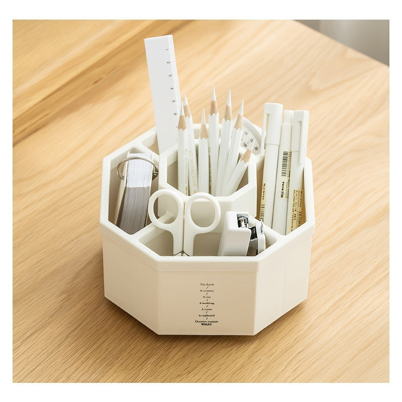 360° Rotating Desk Pen Holder Organizer