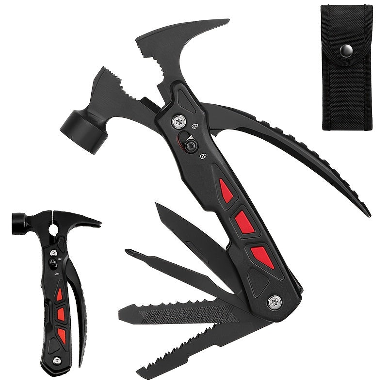 Multi-Function Camping Hammer & Emergency Escape Tool