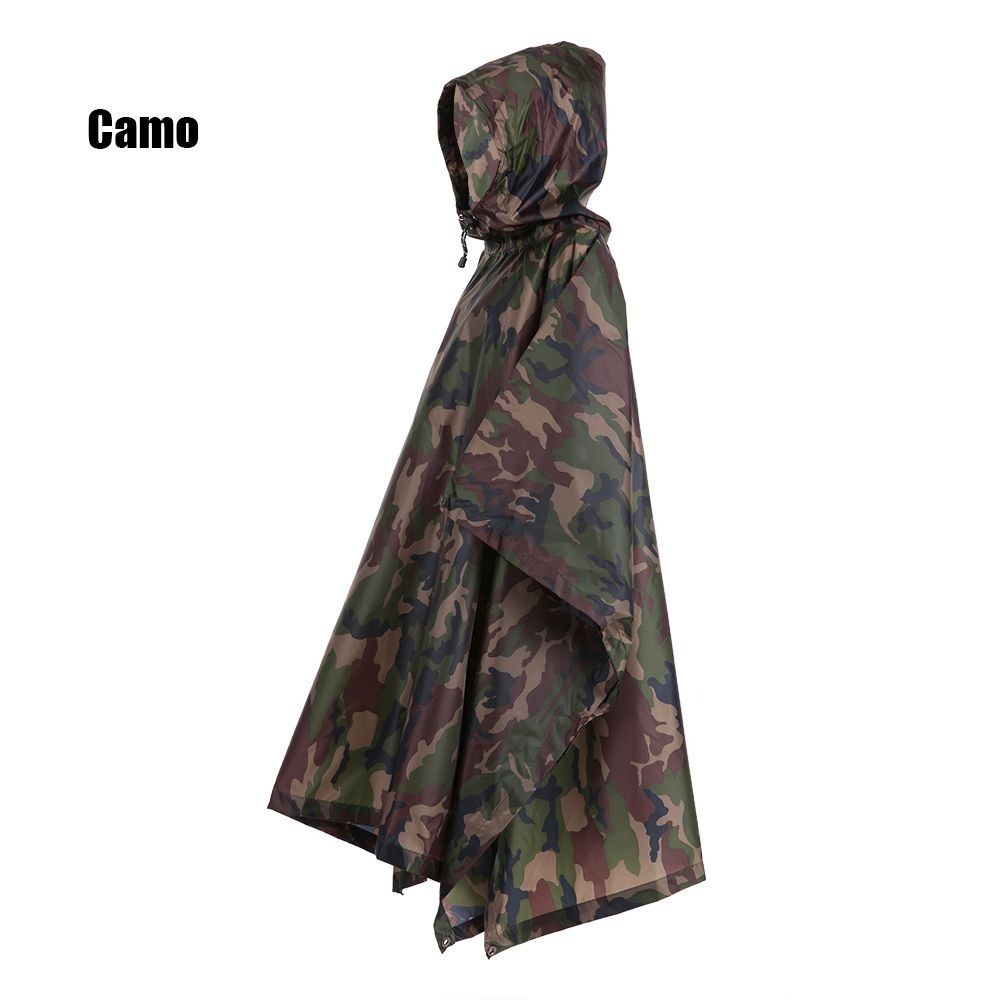 3-in-1 Waterproof Raincoat & Backpack Cover