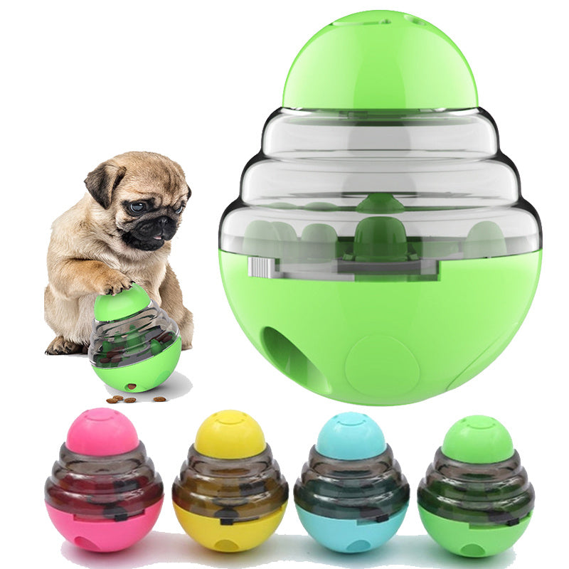 Interactive Treat Dispenser Ball for Dogs & Cats