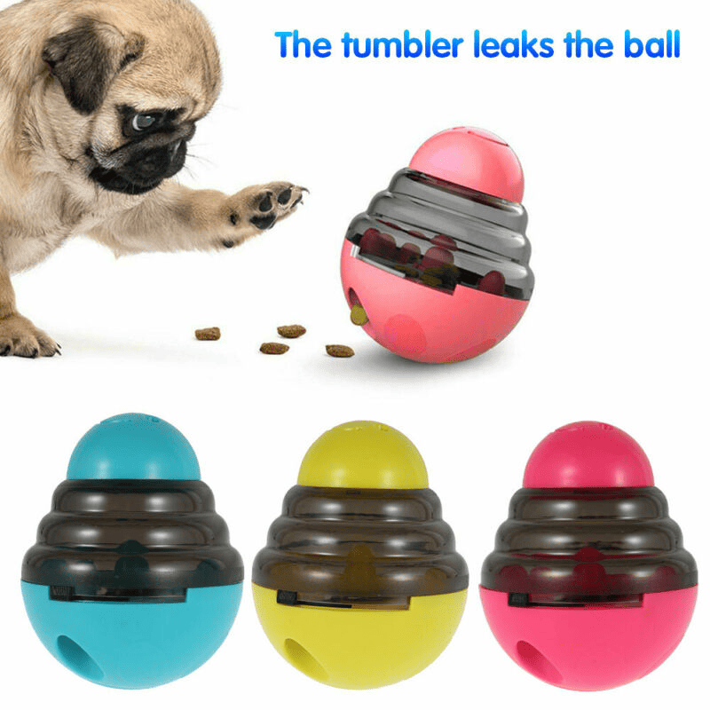 Interactive Treat Dispenser Ball for Dogs & Cats