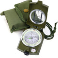 Military Lensatic Compass with Carry Bag