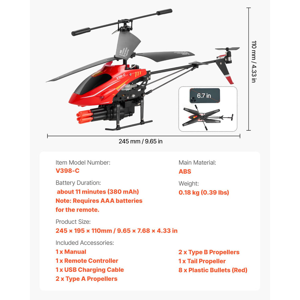 2.4GHz Remote Control Helicopter