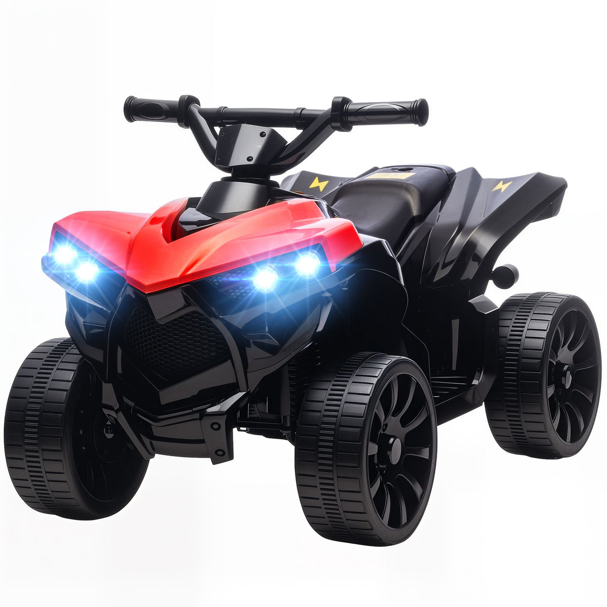 Kids 6V Electric Ride-On ATV with Music & Lights