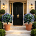 Artificial Lavender Topiary Ball Trees – 2 Pack
