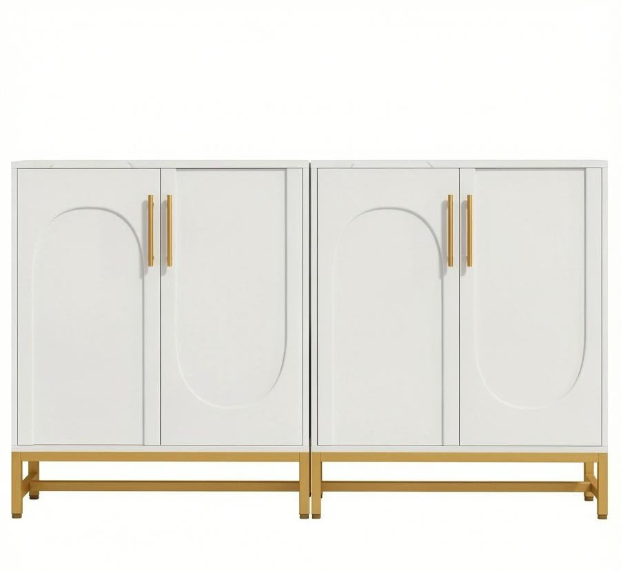 Modern Sideboard Buffet Cabinet with Adjustable Shelves