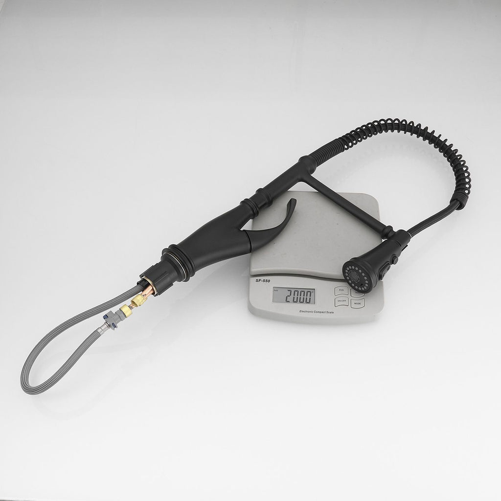 Pull-Down Sprayer Kitchen Faucet, High Arc