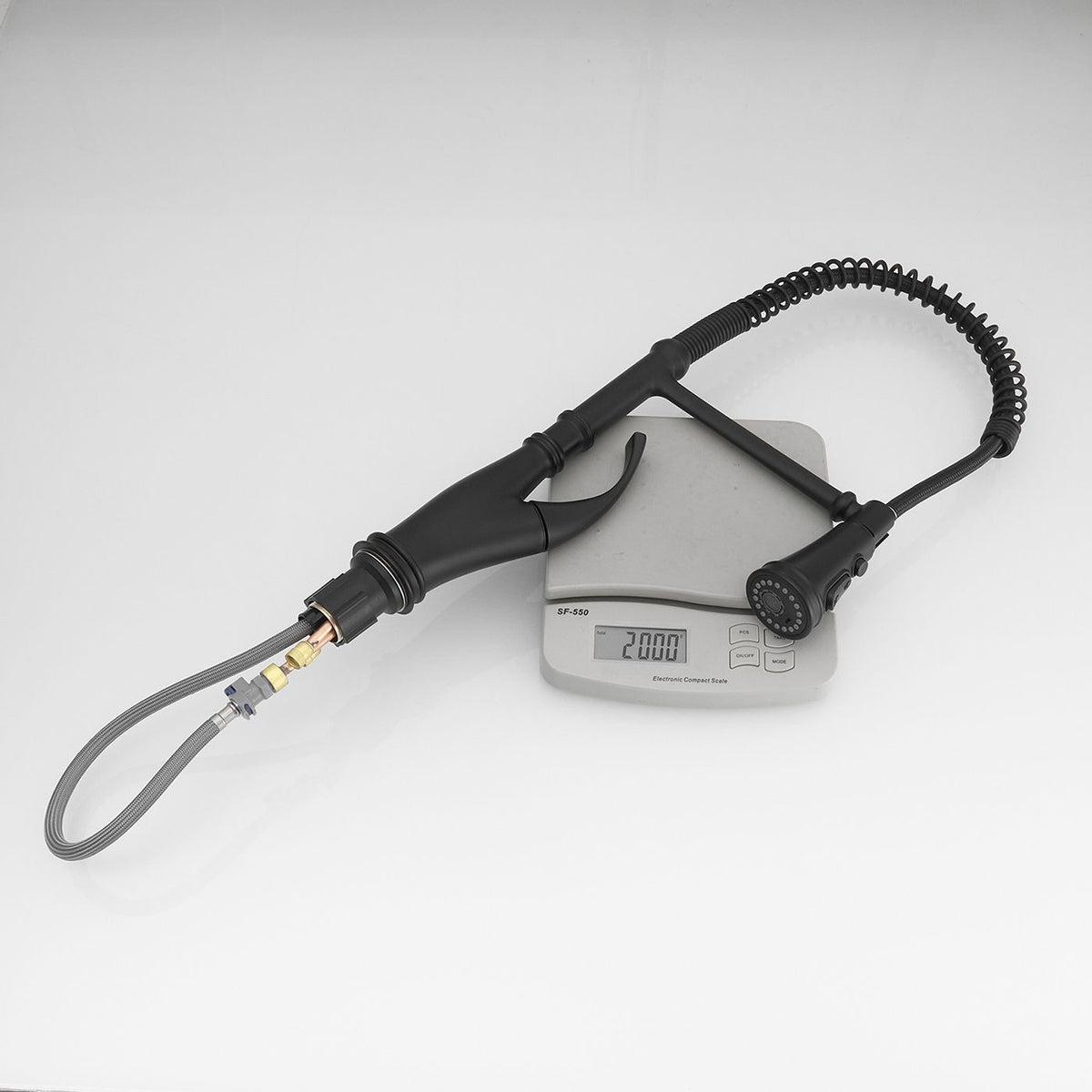 Pull-Down Sprayer Kitchen Faucet, High Arc