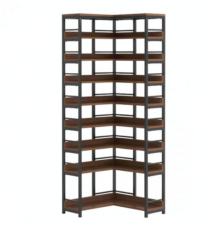 9-Tier Corner Shoe Rack