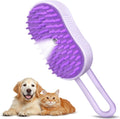 4-in-1 Pet Steam Brush for Shedding
