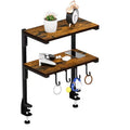 2-Tier Clamp-On Desk Shelf Organizer, 13"