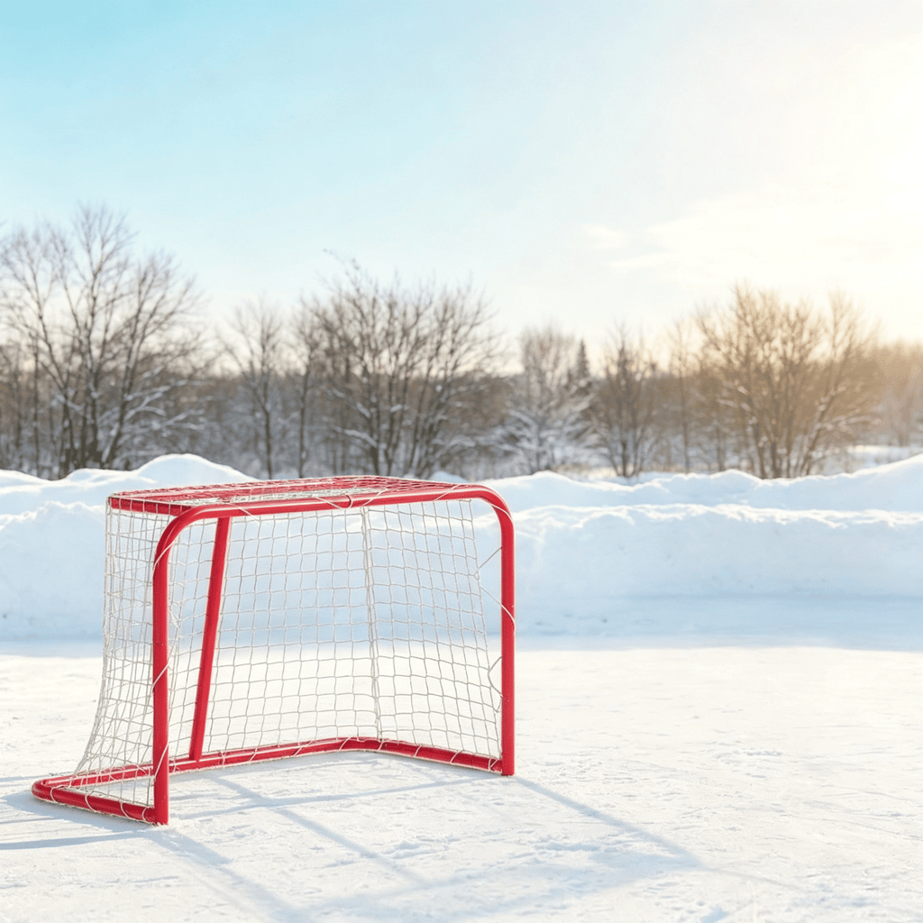 Street Hockey Goal, 35" x 18" – Portable Steel Frame