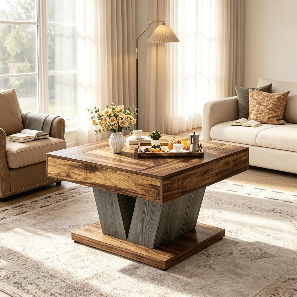 Square Coffee Table, 31.5" – Modern