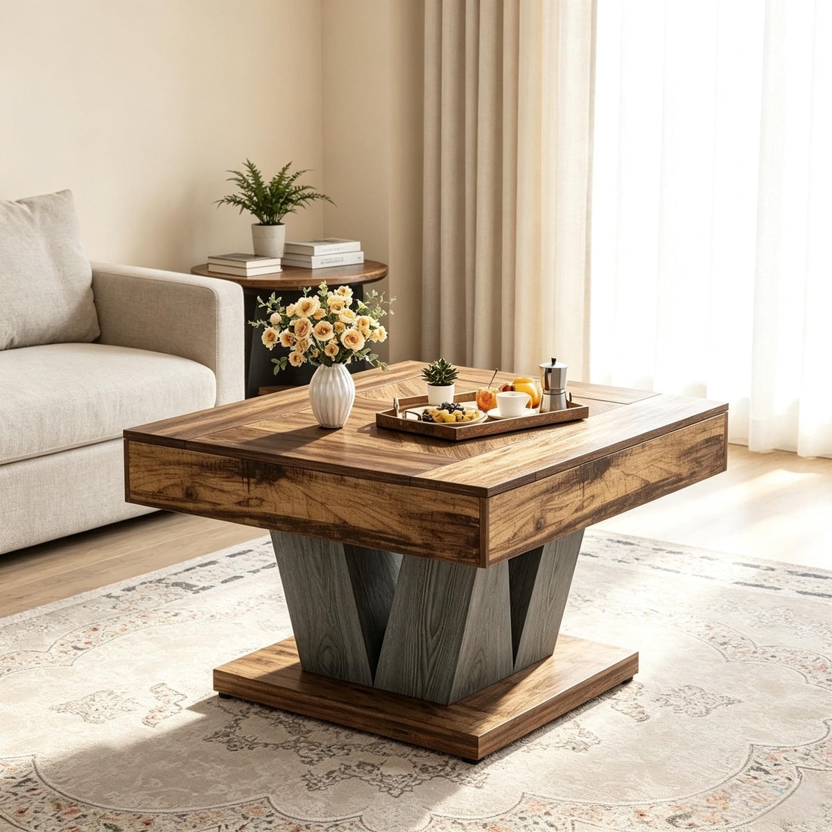 Square Coffee Table, 31.5" – Modern