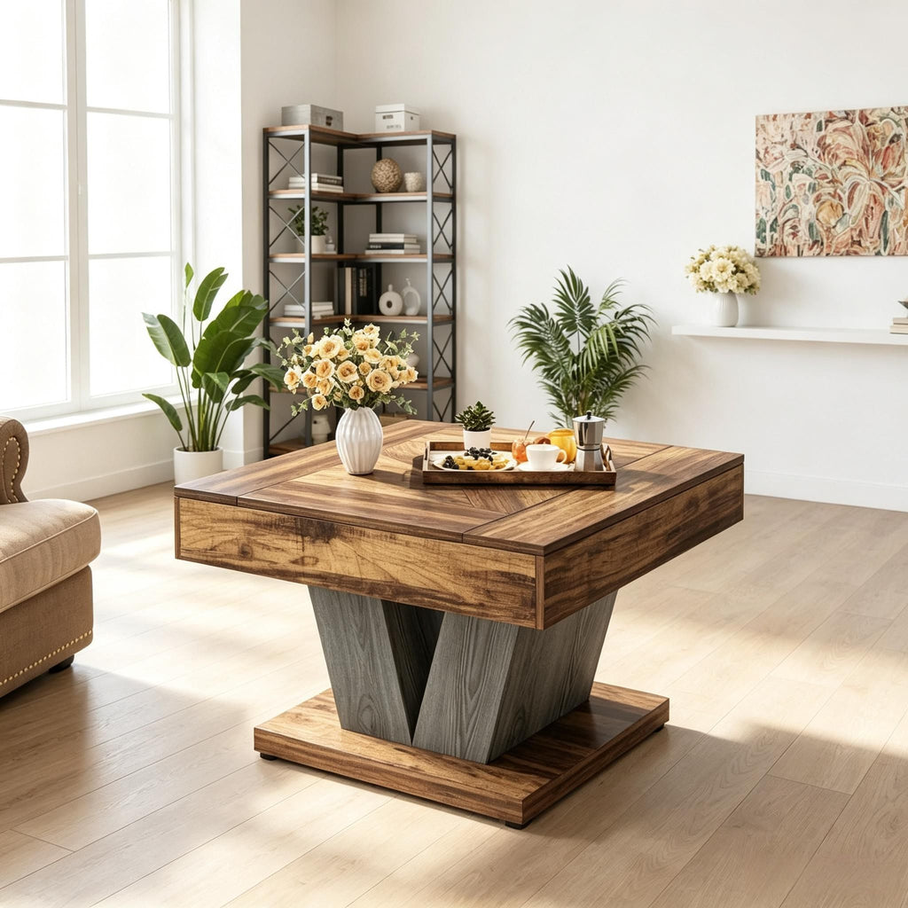 Square Coffee Table, 31.5" – Modern