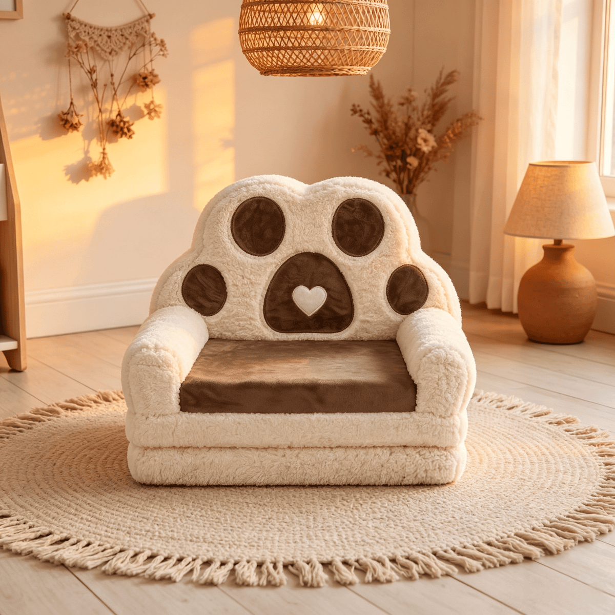 2-in-1 Convertible Sofa Bed with Removable Cover