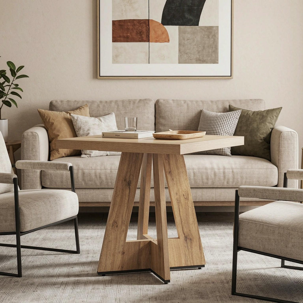 Square Dining Table, 31.5" – Seats 2–4