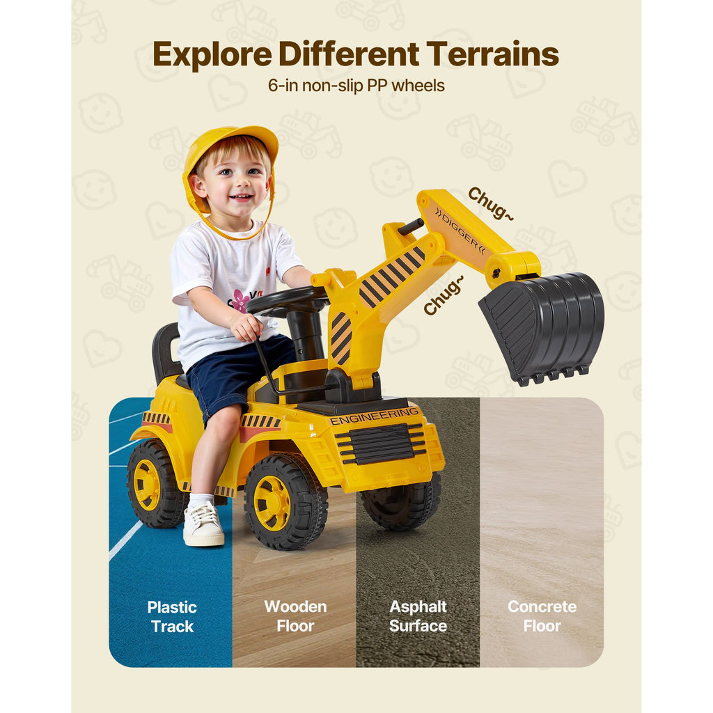 Toddler Ride-On Push Car, 19–36 Months
