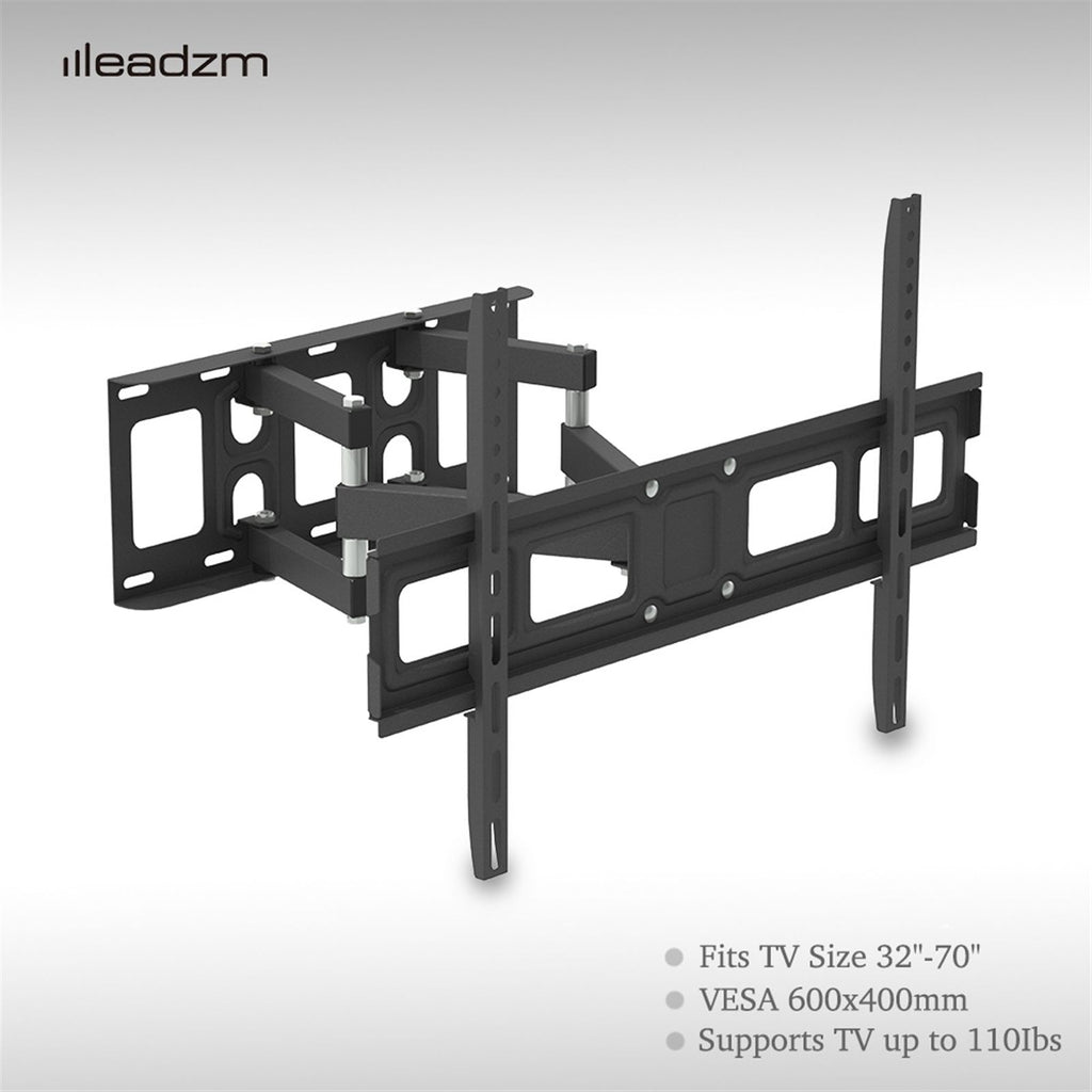 Full-Motion TV Wall Mount, 32–70 Inch