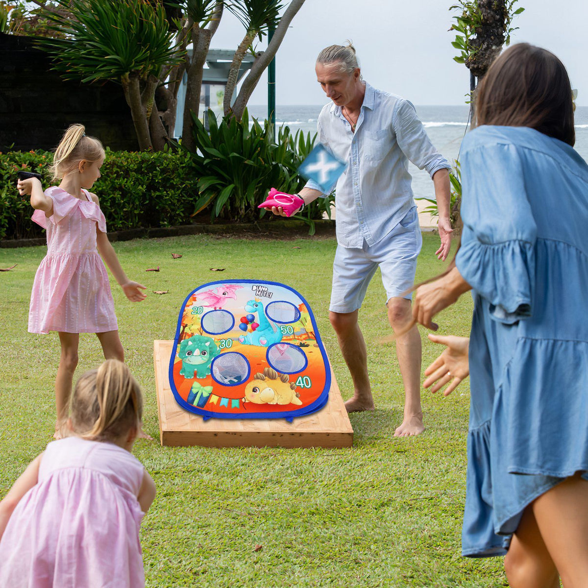 5-in-1 Bean Bag Toss Game Set